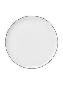 Broste Copenhagen Handgemachte Frühstücksteller Salt Aus Porzellan, 4 Stück 6 Broste Copenhagen Handgemachte Frühstücksteller Salt Aus Porzellan, 4 Stück – Bild 4