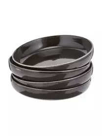 Broste Copenhagen Handgemachte Schalen Nordic Coal, 4 Stück 6 Broste Copenhagen Handgemachte Schalen Nordic Coal, 4 Stück – Bild 4