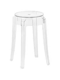Kartell Design Hocker Charles Ghost