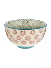 Bloomingville Handbemalte Schälchen Patrizia Mit Verspieltem Muster, 2er-Set 6 Bloomingville Handbemalte Schälchen Patrizia Mit Verspieltem Muster, 2er-Set – Bild 4