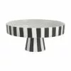 OYOY Living Design Keramik Servierplatte Toppu Im Streifendesign -Broste Copenhagen Geschaft 1204341