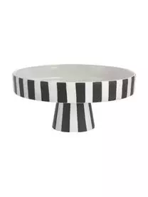 OYOY Living Design Keramik Servierplatte Toppu Im Streifendesign