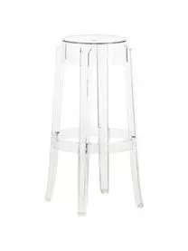 Kartell Design Barhocker Charles Ghost