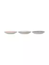 Bloomingville Hangefertigte Frühstücksteller Maya Mit Verspieltem Muster, 3er-Set 6 Bloomingville Hangefertigte Frühstücksteller Maya Mit Verspieltem Muster, 3er-Set – Bild 4