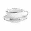 Broste Copenhagen Handgemachte Tasse Mit Untertasse Nordic Sand -Broste Copenhagen Geschaft 1264021