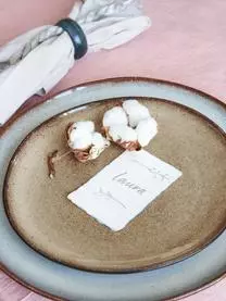 Bloomingville Handgemachter Speiseteller Sandrine 8 Bloomingville Handgemachter Speiseteller Sandrine – Bild 6