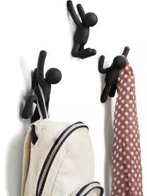 Umbra Design Wandhaken-Set Buddy, 3-tlg. 4 Umbra Design Wandhaken-Set Buddy, 3-tlg. – Bild 2