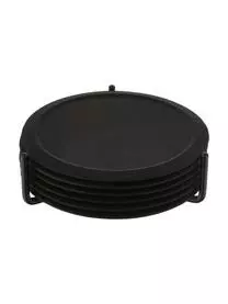 Zone Silikon-Untersetzer Plain Mit Halterung, 6 Stück