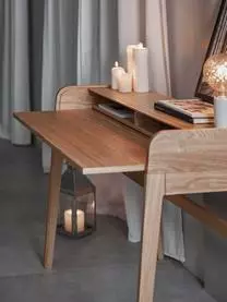 Zuiver Holz-Schreibtisch Barbier Mit Rollbarer Abdeckung Und Geriffelter Front 11 Zuiver Holz-Schreibtisch Barbier Mit Rollbarer Abdeckung Und Geriffelter Front – Bild 9