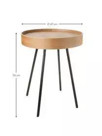 Zuiver Tablett-Tisch Oak Tray 5 Zuiver Tablett-Tisch Oak Tray – Bild 3