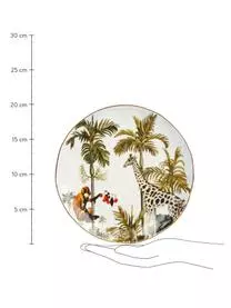 &k Amsterdam Frühstücksteller Animaux Und Tropischen Motiven, 4er-Set 5 &k Amsterdam Frühstücksteller Animaux Und Tropischen Motiven, 4er-Set – Bild 3