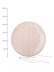 Bloomingville Hangefertigte Frühstücksteller Maya Mit Verspieltem Muster, 3er-Set 5 Bloomingville Hangefertigte Frühstücksteller Maya Mit Verspieltem Muster, 3er-Set – Bild 3