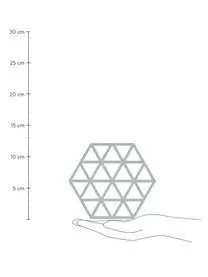 Zone Silikon Topfuntersetzer Triangle, 2 Stück 5 Zone Silikon Topfuntersetzer Triangle, 2 Stück – Bild 3