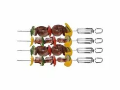 WEIS Grillspieße Mit Abstreifer 4er Set 35 Cm