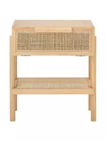 Bloomingville Holz-Nachttisch Manon Mit Rattangeflecht 6 Bloomingville Holz-Nachttisch Manon Mit Rattangeflecht – Bild 4