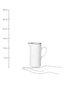 Broste Copenhagen Porzellan-Milchkännchen Salt Aus Porzellan, 400 Ml 5 Broste Copenhagen Porzellan-Milchkännchen Salt Aus Porzellan, 400 Ml – Bild 3