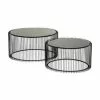 Kare Design Couchtisch-Set Wire Mit Glasplatte, 2-tlg. 2 Kare Design Couchtisch-Set Wire Mit Glasplatte, 2-tlg. -Broste Copenhagen Geschaft 1519283