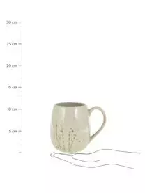 Bloomingville Handgemachte Tasse Bea Mit Gräser-Motiv 5 Bloomingville Handgemachte Tasse Bea Mit Gräser-Motiv – Bild 3