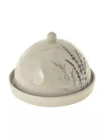 Bloomingville Handgemachte Butterdose Bea Mit Gräser-Motiv Und Craquelé Glasur 8 Bloomingville Handgemachte Butterdose Bea Mit Gräser-Motiv Und Craquelé Glasur – Bild 6