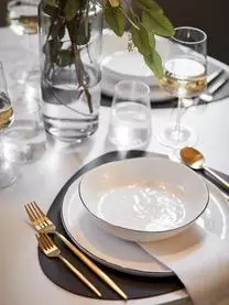 Broste Copenhagen Handgemachte Schalen Salt Aus Porzellan, Ø 17 Cm, 4 Stück 8 Broste Copenhagen Handgemachte Schalen Salt Aus Porzellan, Ø 17 Cm, 4 Stück – Bild 6