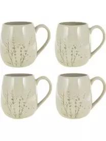 Bloomingville Handgemachte Tasse Bea Mit Gräser-Motiv 7 Bloomingville Handgemachte Tasse Bea Mit Gräser-Motiv – Bild 5