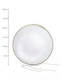 Cote Table Frühstücksteller Orphee Aus Glas, 2 Stück 4 Cote Table Frühstücksteller Orphee Aus Glas, 2 Stück – Bild 2