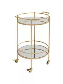 Kare Design Runder Metall-Servierwagen Emilia 8 Kare Design Runder Metall-Servierwagen Emilia – Bild 6