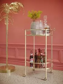 Kare Design Runder Metall-Servierwagen Emilia 4 Kare Design Runder Metall-Servierwagen Emilia – Bild 2