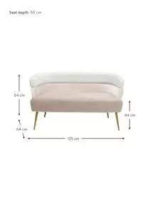 Kare Design Samt-Sofa Sandwich (2-Sitzer) Im Retro-Design 5 Kare Design Samt-Sofa Sandwich (2-Sitzer) Im Retro-Design – Bild 3