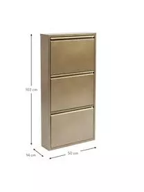 Kare Design Wand-Schuhschrank Caruso Mit 3 Klappfächern 6 Kare Design Wand-Schuhschrank Caruso Mit 3 Klappfächern – Bild 4