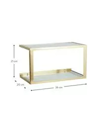 Nordal Metall-Wandregal Nera 5 Nordal Metall-Wandregal Nera – Bild 3