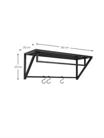 Jotex Wandgarderobe Preston Mit Hutablage 5 Jotex Wandgarderobe Preston Mit Hutablage – Bild 3