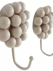 Jotex Porzellan-Wandhaken Benevento, 2 Stück 8 Jotex Porzellan-Wandhaken Benevento, 2 Stück – Bild 6