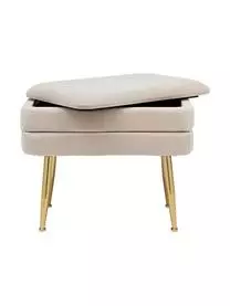 Bizzotto Samt-Polsterbank Pavlina Mit Stauraumfunktion 5 Bizzotto Samt-Polsterbank Pavlina Mit Stauraumfunktion – Bild 3