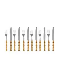 Vinga Of Sweden Besteck-Set Bami Aus Bambusholz, 6 Personen (12-tlg.) 6 Vinga Of Sweden Besteck-Set Bami Aus Bambusholz, 6 Personen (12-tlg.) – Bild 4