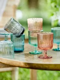 Butlers Weingläser Chelsea Mit Rillenrelief, 6 Stück 5 Butlers Weingläser Chelsea Mit Rillenrelief, 6 Stück – Bild 3