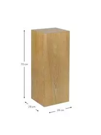 Andrea House Holz-Dekosäule Pedestal, Verschiedene Größen 5 Andrea House Holz-Dekosäule Pedestal, Verschiedene Größen – Bild 3