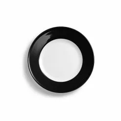 DIBBERN Dessertteller Solid Color In Schwarz Ø 21 Cm