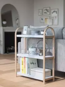 Umbra Metall-Standregal Bellwood Mit Holz-Gestell 10 Umbra Metall-Standregal Bellwood Mit Holz-Gestell – Bild 8