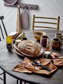 Bloomingville Schwarzes Salatbesteck Aviaja Aus Horn, 2er-Set 6 Bloomingville Schwarzes Salatbesteck Aviaja Aus Horn, 2er-Set – Bild 4