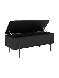 HOUSE NORDIC Samt-Polsterbank Woldorf Mit Stauraum 6 HOUSE NORDIC Samt-Polsterbank Woldorf Mit Stauraum – Bild 4