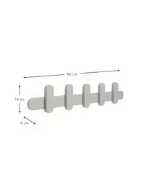 Hübsch Wandgarderobe Merry Aus Eschenholz 5 Hübsch Wandgarderobe Merry Aus Eschenholz – Bild 3