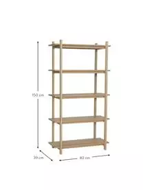 Hübsch Standregal Epoch Aus Eichenholz 5 Hübsch Standregal Epoch Aus Eichenholz – Bild 3