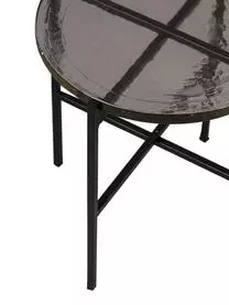 Dutchbone Runder Beistelltisch Vidrio Mit Glasplatte 6 Dutchbone Runder Beistelltisch Vidrio Mit Glasplatte – Bild 4