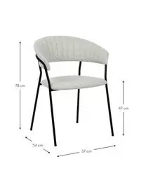 Kare Design Polsterstühle Belle, 2 Stück 5 Kare Design Polsterstühle Belle, 2 Stück – Bild 3