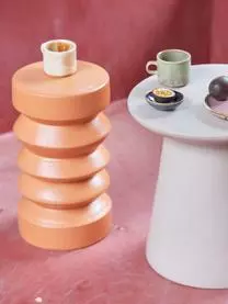 HKliving Porzellan-Tassen Chef Mit Untertellern, 4 Stück 4 HKliving Porzellan-Tassen Chef Mit Untertellern, 4 Stück – Bild 2