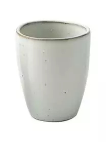 Broste Copenhagen Handgemachte Becher Nordic Sand, 6 Stück