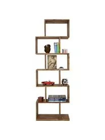 Kare Design Standregal Authentico Zick Zack Aus Sheeshamholz 5 Kare Design Standregal Authentico Zick Zack Aus Sheeshamholz – Bild 3