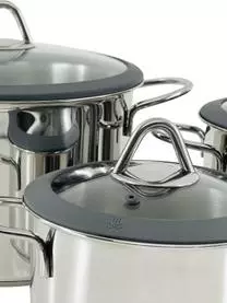 Inoxriv Edelstahl-Kochtöpfe Milano, 8er-Set 12 Inoxriv Edelstahl-Kochtöpfe Milano, 8er-Set – Bild 10
