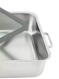 Inoxriv Edelstahl-Bräter Premium Mit Deckel 6 Inoxriv Edelstahl-Bräter Premium Mit Deckel – Bild 4